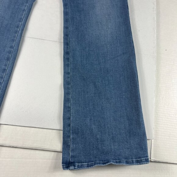 Not Your Daughter Jean Women 38x30* Barbara Boot Cut High Rise Blue Denim Tag 16 - Picture 5 of 16